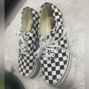 Vans off The Wall Checkerboard Shoes size 8 women